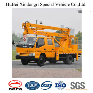 14m New Design Folding Arm Jmc Euro4 Aerial Work Truck